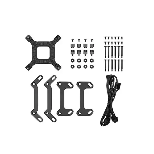 Deepcool LP360 360mm ARGB AIO Liquid CPU Cooler - 4