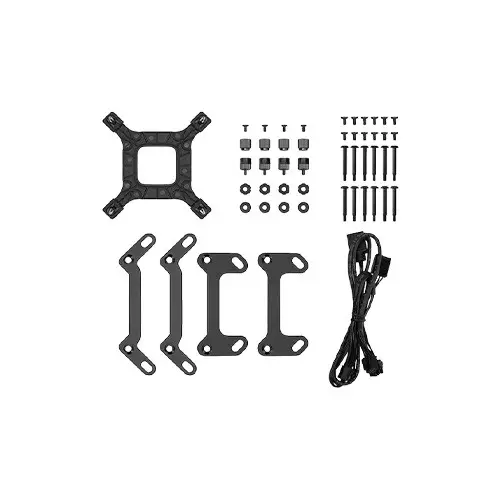 DeepCool LT360 ARGB 360mm Liquid Cooler Black - 3