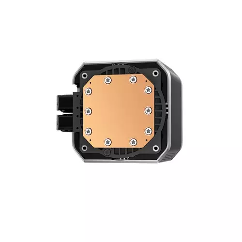 Deepcool MYSTIQUE 360 ARGB CPU Liquid Cooler with Display - Black-gallery-2