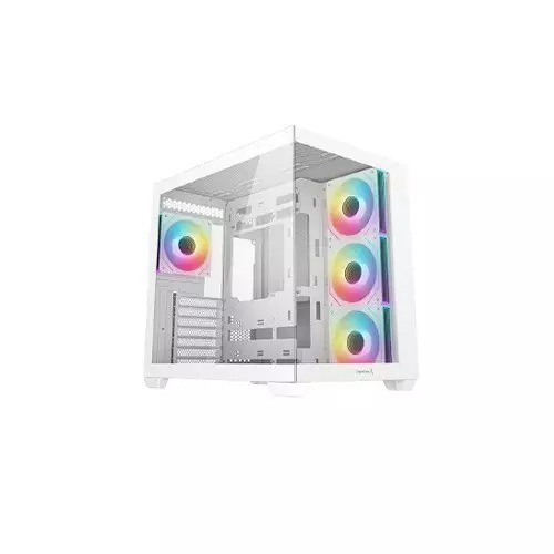 Deepcool CG530 4F Mid Tower ATX White Computer Case