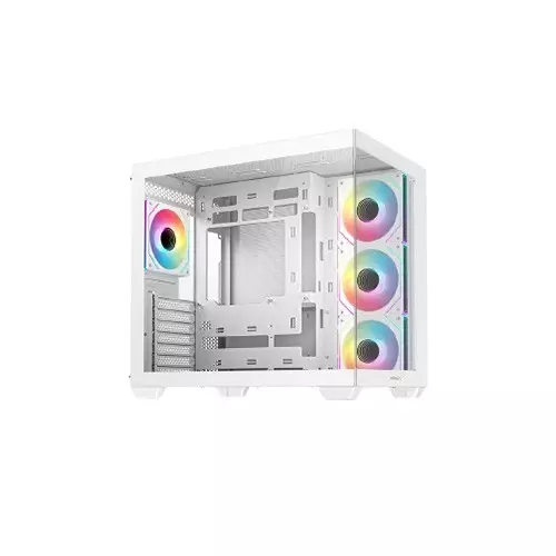 Deepcool CG530 4F Mid Tower ATX White Computer Case-2