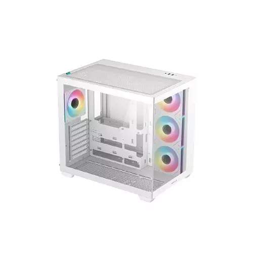 Deepcool CG530 4F Mid Tower ATX White Computer Case-3