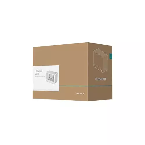 Deepcool CH260 WH Desktop White Case-5