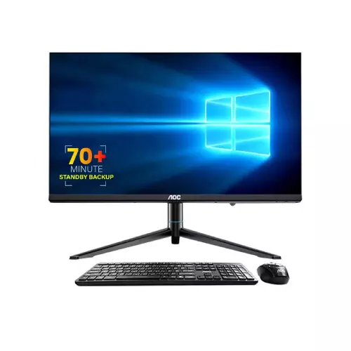 AOC AIO Noble B911 Core i5 8400H 16GB RAM 512GB SSD 23.8 Inch FHD Display All in One PC with Built in Battery
