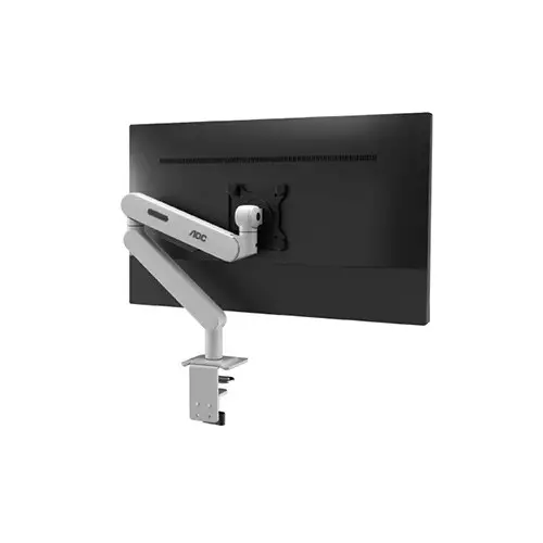AOC AM402W Single Monitor Arm White - 2