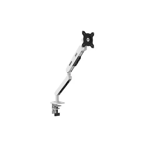 AOC AM402W Single Monitor Arm White-gallery-1