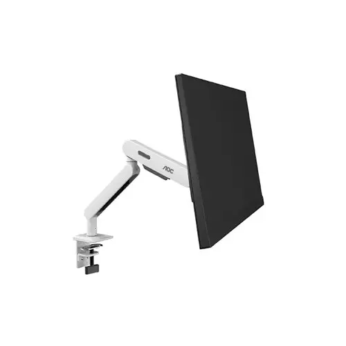 AOC AM406W Single Monitor Arm (White)-gallery-2