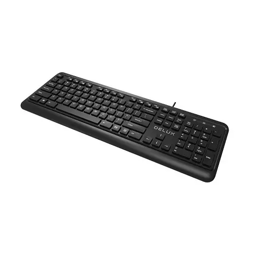 DELUX KA190U WIRED MULTIMEDIA KEYBOARD-gallery-2
