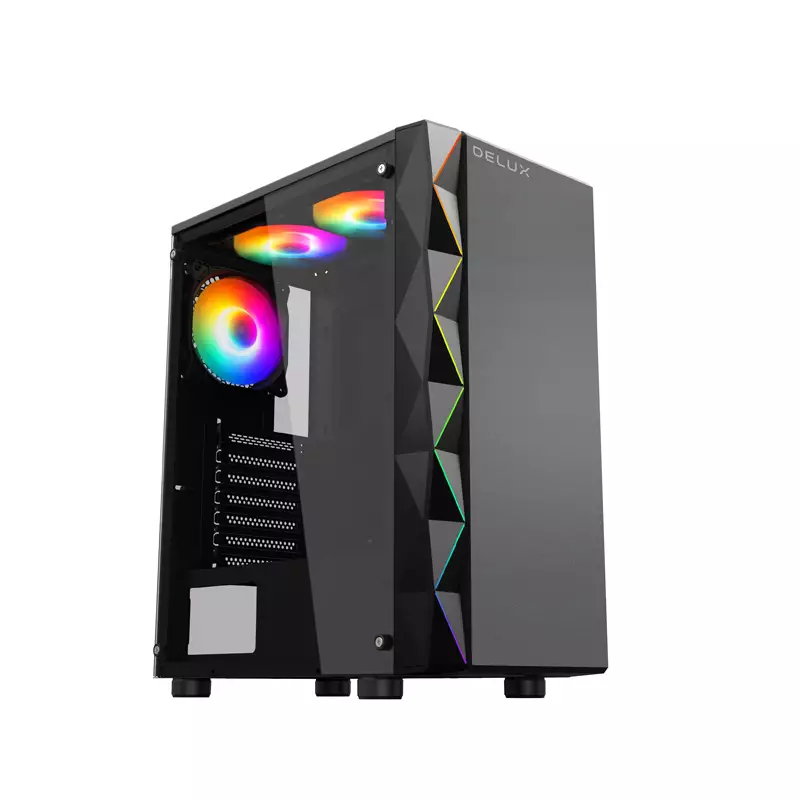 DELUX K03 MID TOWER ATX GAMING CASING