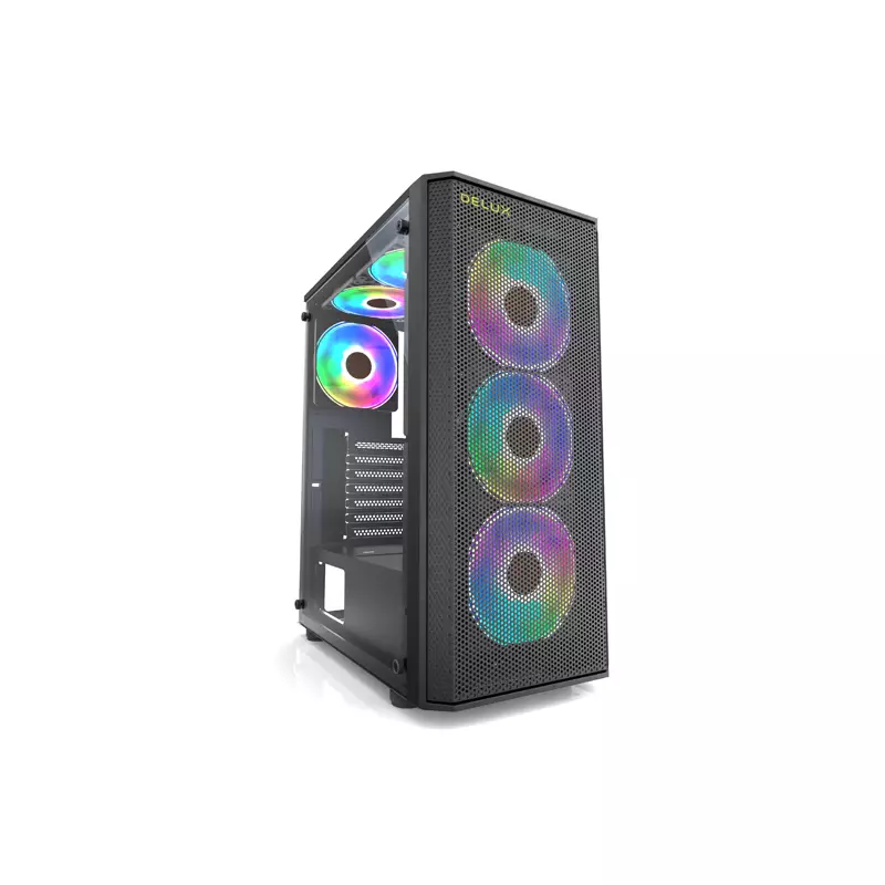 DELUX K07 MID TOWER ATX GAMING CASING