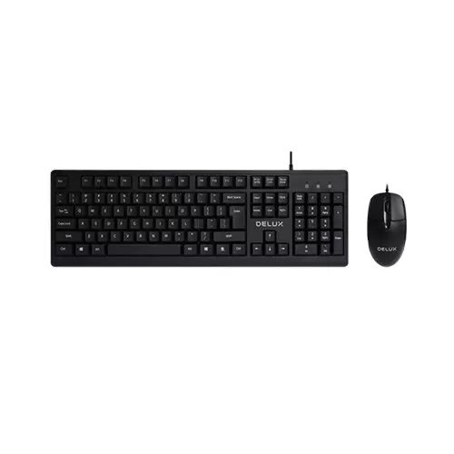 Delux K6850U Wired office Keyboard and Mouse Combo