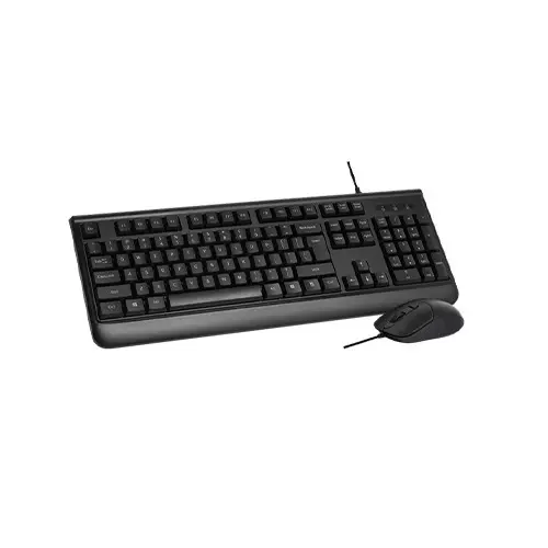 Delux K6850U Wired Ergonomic Keyboard and Mouse Combo