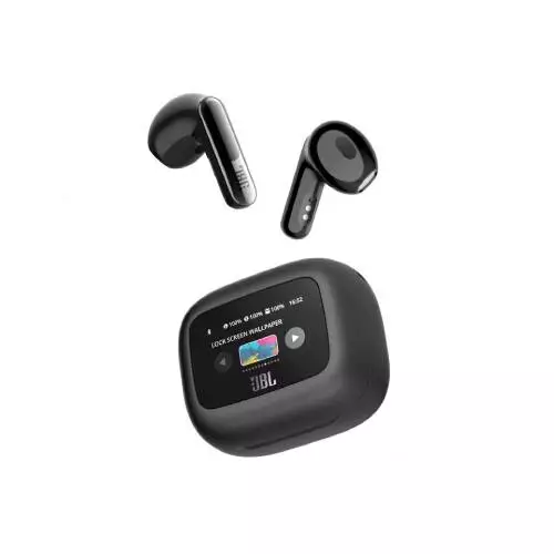 JBL Live Flex 3 Adaptive Noise Cancelling TWS Earbuds (Black) - 1