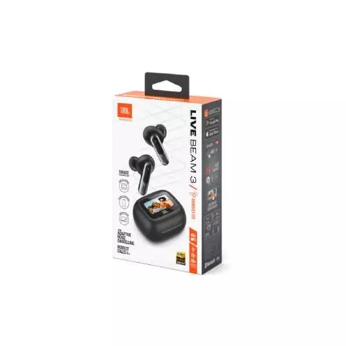 JBL Live Beam 3 ANC True Wireless Earbuds (Black)-gallery-2