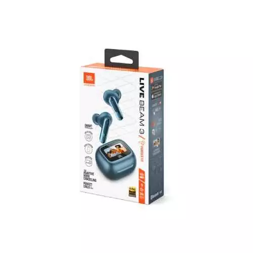 JBL Live Beam 3 ANC True Wireless Earbuds (Blue)-gallery-1