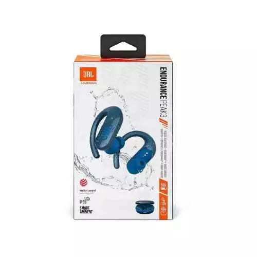 JBL Endurance Peak 3 ANC TWS Earbuds (Blue)-gallery-2