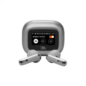 JBL Live Flex 3 Adaptive Noise Cancelling TWS Earbuds (Silver)