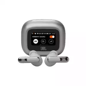 JBL Live Beam 3 ANC True Wireless Earbuds (Silver)