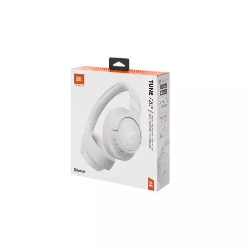 JBL Tune 720BT Wireless Over Ear Headphones (White)-gallery-1