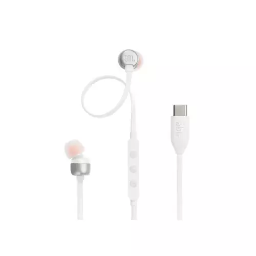 JBL Tune 310C USB-C In-Ear Earphone (White)