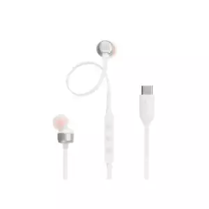 JBL Tune 310C USB-C In-Ear Earphone (White)