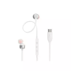 JBL Tune 310C USB-C In-Ear Earphone (White)