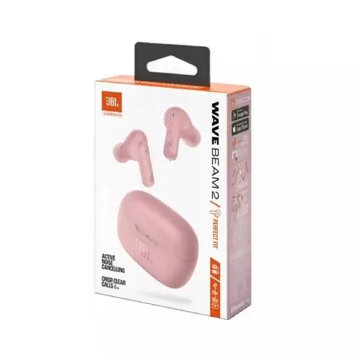 JBL Wave Beam 2 ANC True Wireless Earbuds (Pink)-gallery-2
