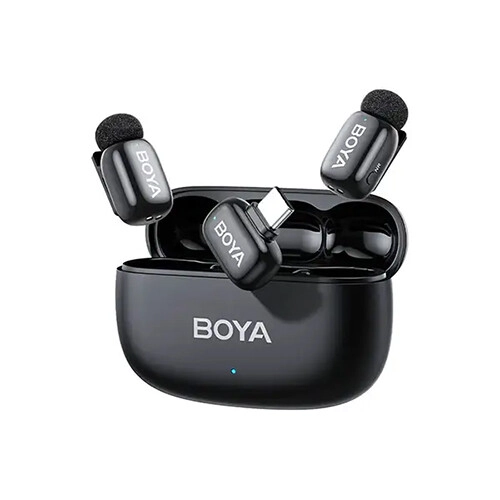 BOYA Mini 2-02 AI Noise Cancellation Super Mini Wireless Microphone