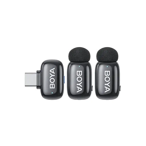 BOYA Mini 2-04 AI Noise Cancellation Super Mini Wireless Microphone