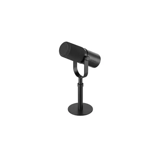 BOYA P60D CastMic USB & XLR Dynamic Microphone with Desktop Stand - 1