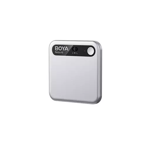 BOYA Notra AI All-Around Voice Recorder Silver - 1