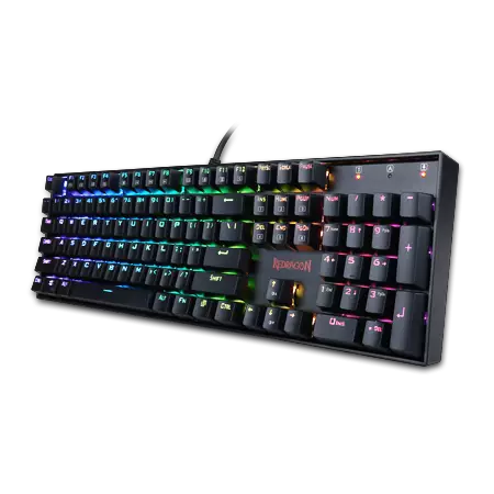 Redragon K551RGB MITRA RGB Backlit Blue Switches Mechanical Keyboard - 1