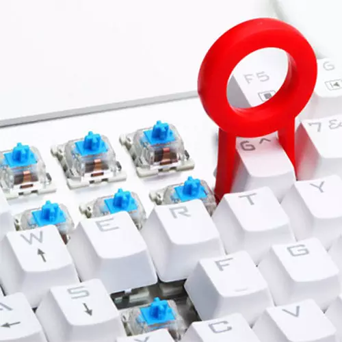 Redragon A101W Mechanical Keyboard Keycaps (White)-1