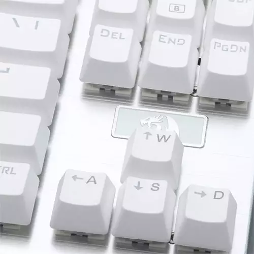 Redragon A101W Mechanical Keyboard Keycaps (White)-2