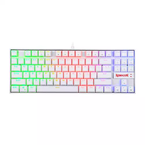 REDRAGON KUMARA K552 RGB MECHANICAL GAMING KEYBOARD (WHITE)