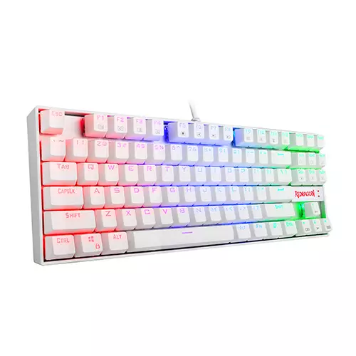 REDRAGON KUMARA K552 RGB MECHANICAL GAMING KEYBOARD (WHITE) - 2