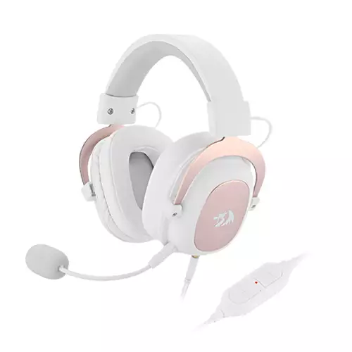 Redragon H510 Zeus Wired Gaming Headset (WHITE)