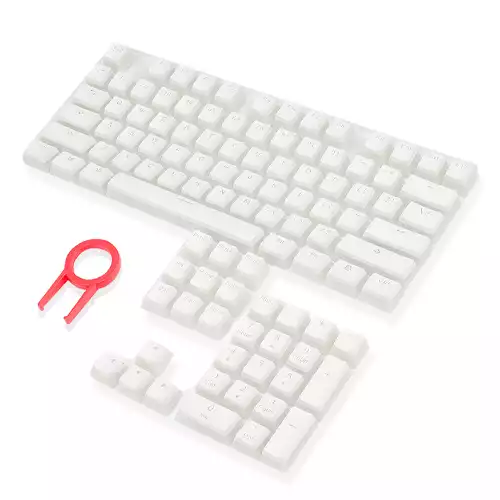 Redragon A130 Pudding Keycaps (white)