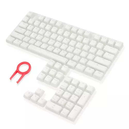 Redragon A130 Pudding Keycaps (white)