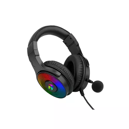 REDRAGON PANDORA H350-1 RGB WIRED OVER-EAR BLACK GAMING HEADPHONE-gallery-1