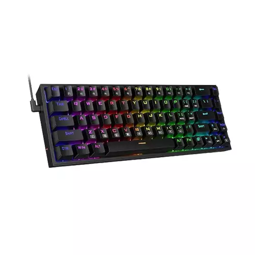 REDRAGON K631 CASTOR 65% WIRED RGB GAMING KEYBOARD - 1