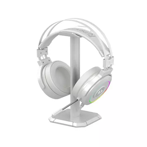 REDRAGON LAMIA 2 H320 RGB GAMING HEADSET WITH STAND (WHITE)