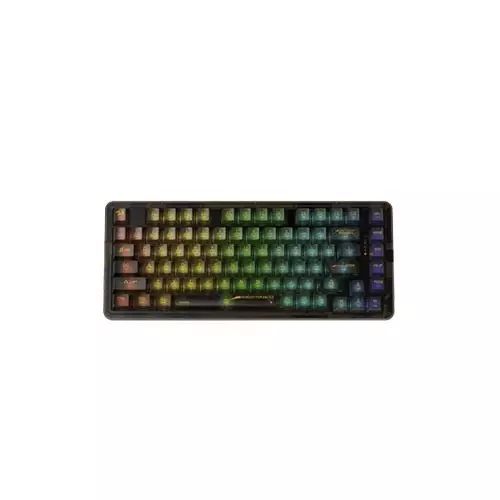 REDRAGON ELF PRO K649 TRANSPARENT RGB MECHANICAL KEYBOARD