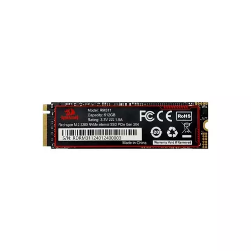 Redragon RM311 512GB PCIE GEN 3.0 M.2 NVME SSD