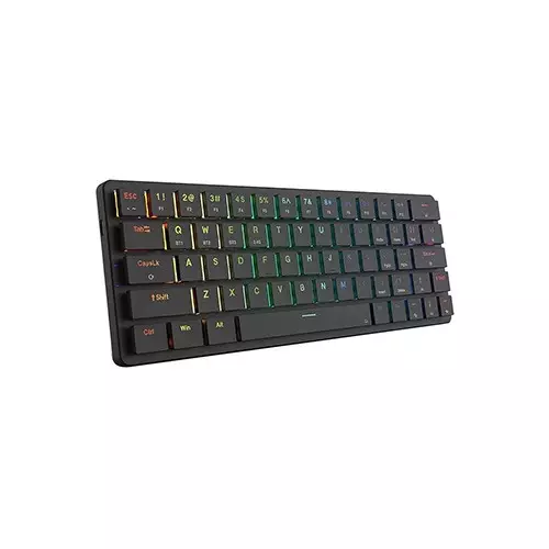 Redragon K624 Elise Pro RGB Low Profile Blue Switch Mechanical Keyboard - 1
