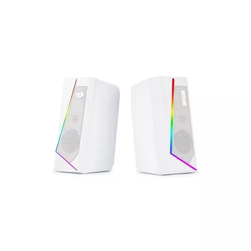 Redragon GS520 Anvil 2.0 Channel RGB Speakers (White) - 1