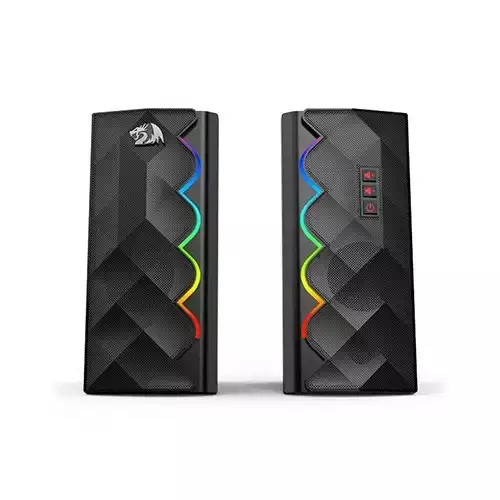 Redragon GS522 2.0 Channel Cipher RGB Gaming Speaker