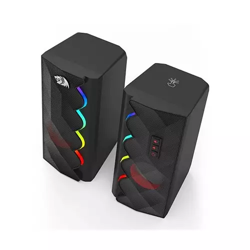 Redragon GS522 2.0 Channel Cipher RGB Gaming Speaker-1