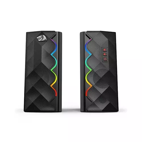 Redragon GS522 2.0 Channel Cipher RGB Gaming Speaker