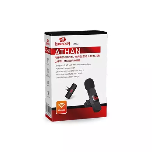 Redragon GM-93 Athan wireless Lavalier microphone-3